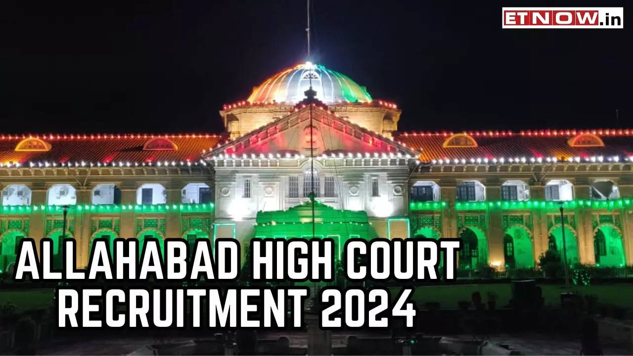 Allahabad High Court Recruitment 2024 3 306 Vacancies Check Salary