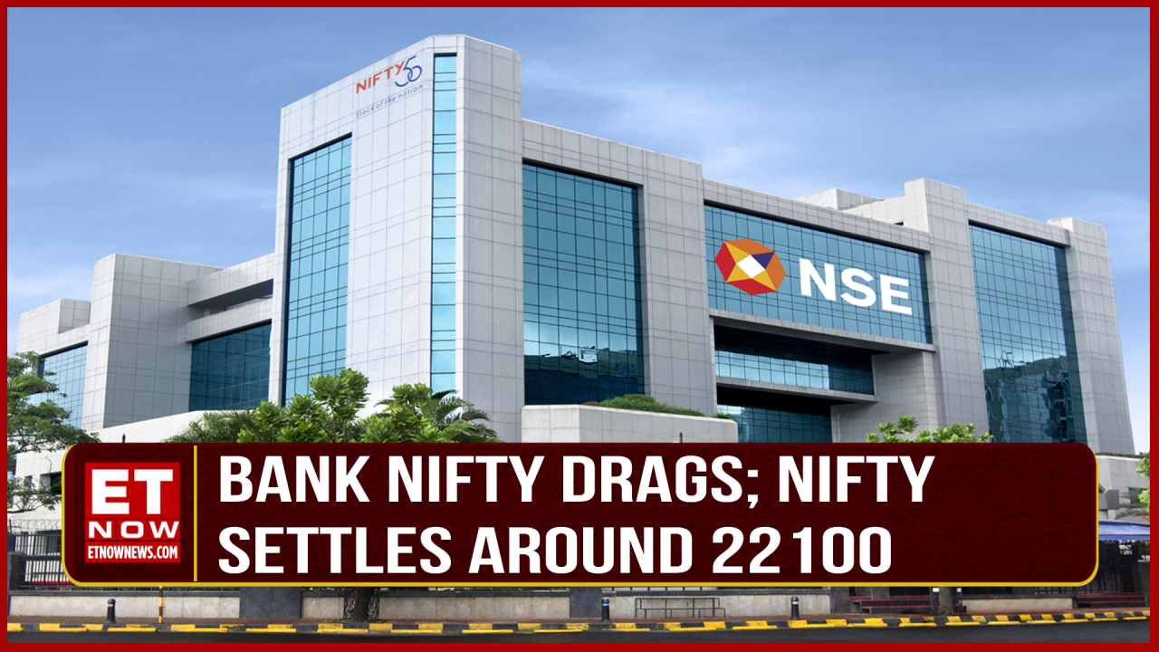 Sensex Falls 350 Points Nifty Stays Around 22100 IT Metal Shares