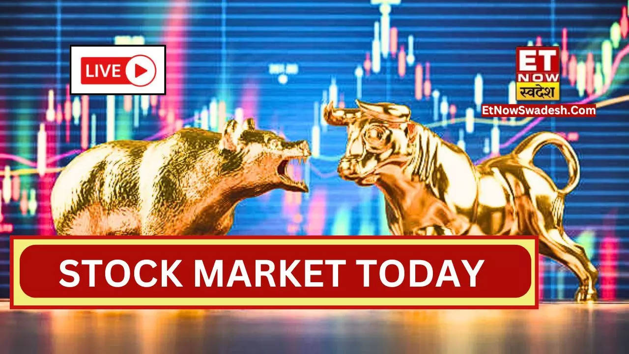 Highlights Stock Market Sensex Nifty Today Updates ससकस हर और