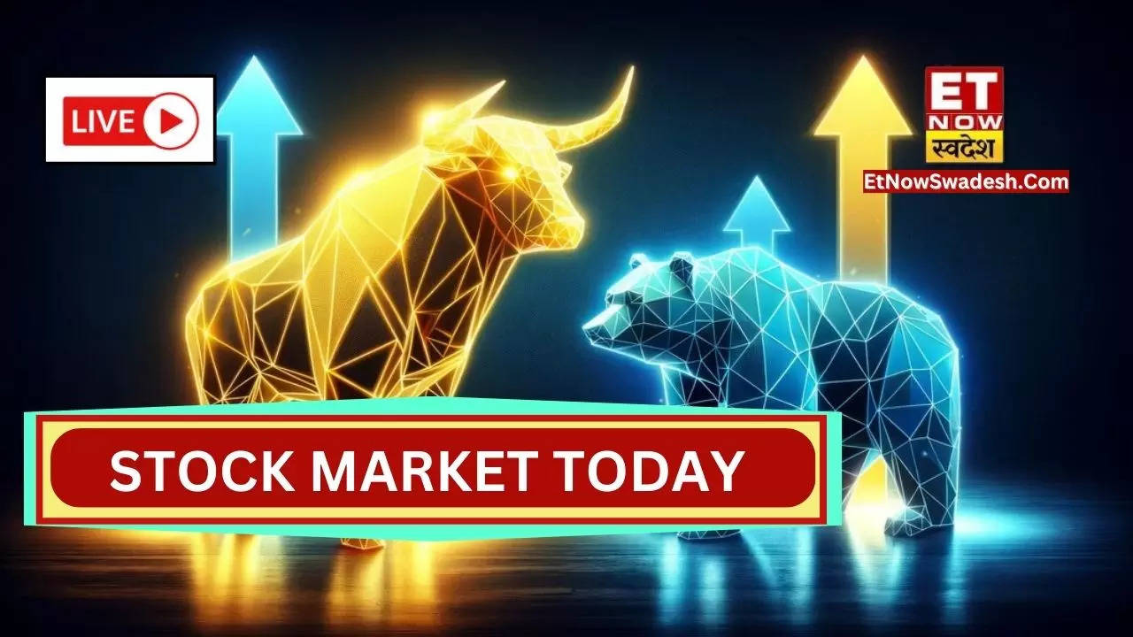 Highlights Stock Market Sensex Nifty Today Updates लल नशन पर