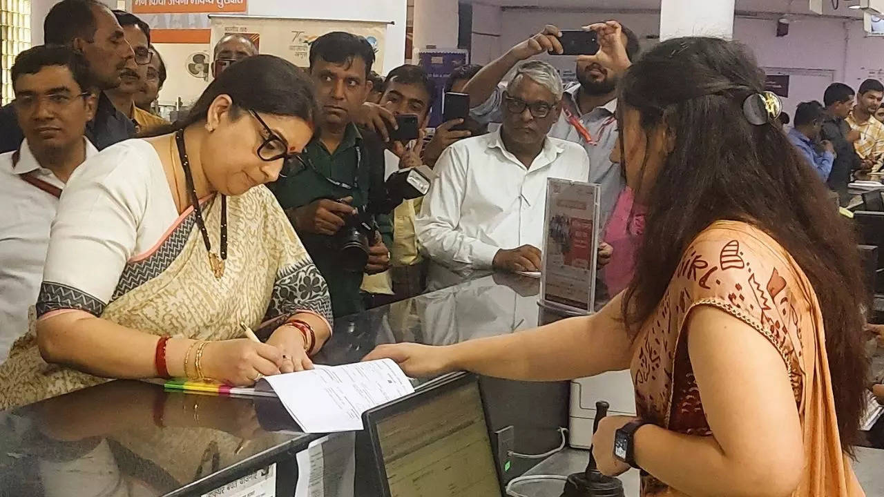 Mahila Samman Savings Certificate Smriti Irani Opens Account Check