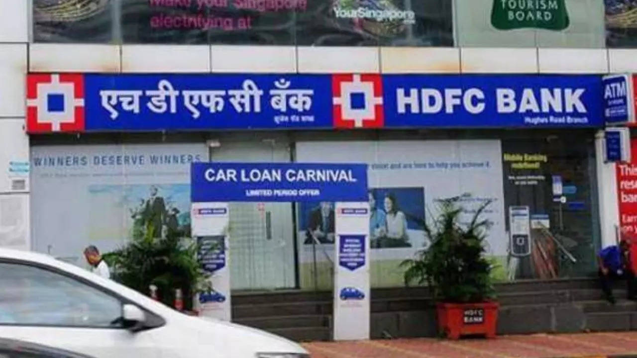 Hdfc Bank Share Price Today Stock Of Indias Largest Private Bank Melts Down 5 Per Cent Here 8721