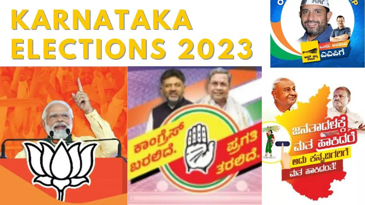 Bjp: Karnataka Elections 2023: In The BJP Vs Congress Vs JD(S) Vs AAP ...