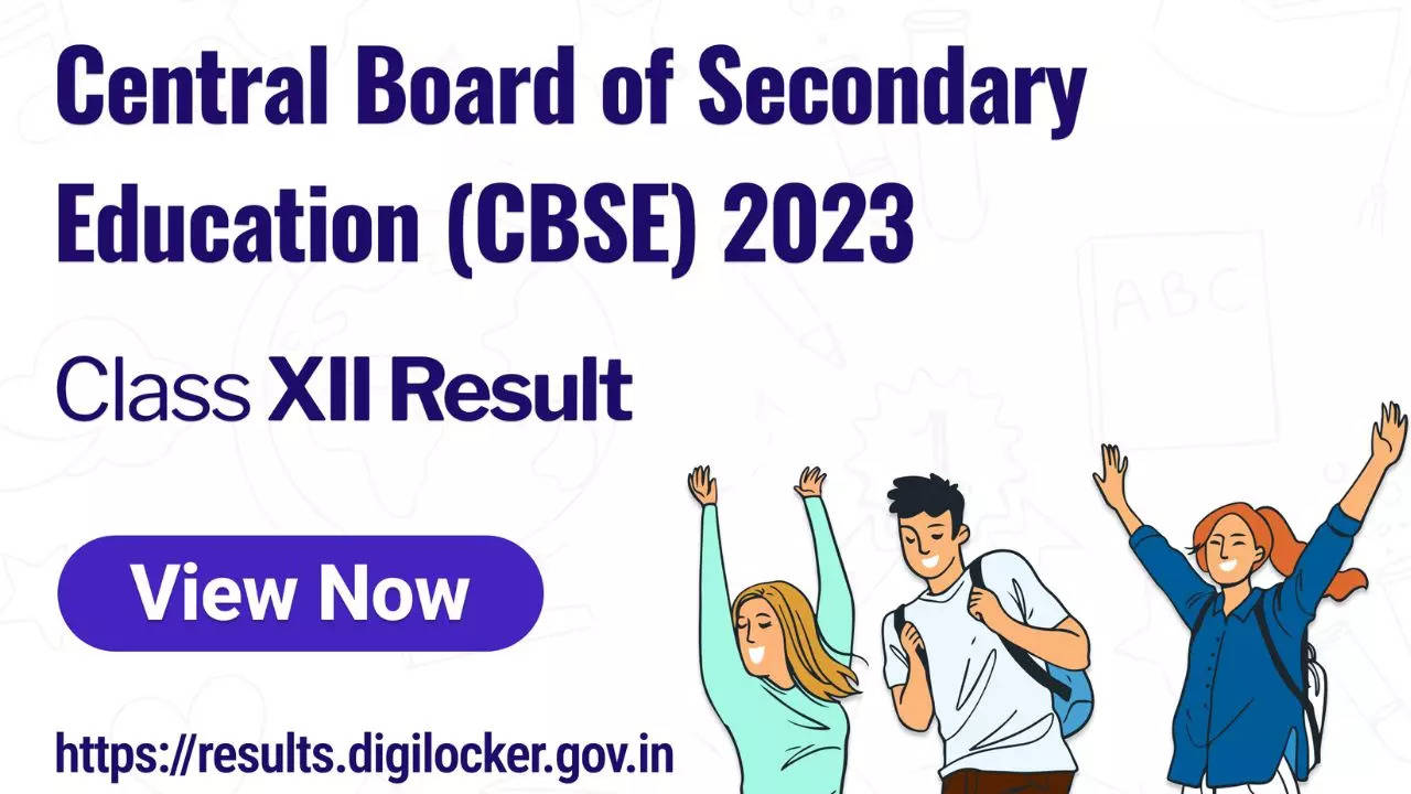 Cbse Result 2023 Class 12 Declared Download Marksheet Pdf From