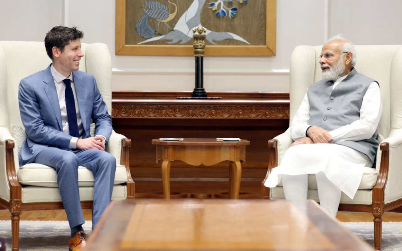 Indias incredible ChatGPT maker Sam Altman tweets after meeting PM Narendra Modi  First PHOTOS of OpenAI CEOs meeting with the PM
