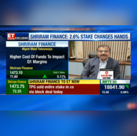 Shriram Finance TPG Capital has sold the entire stake in Shriram