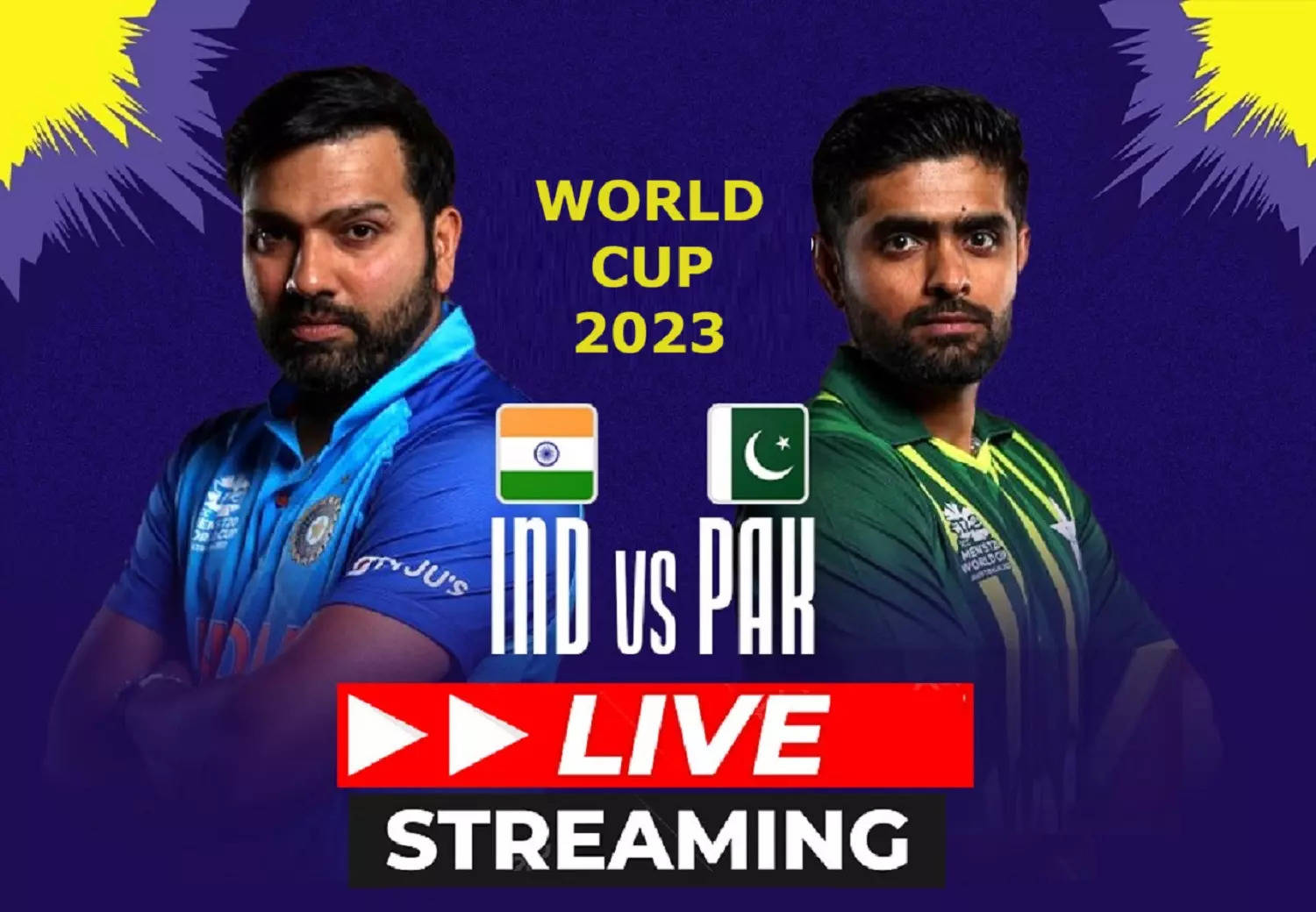 Ind Vs Pak Live Tv Streaming Online Free Watch Icc Odi Cricket World Cup 2023 On Star Sports 0235