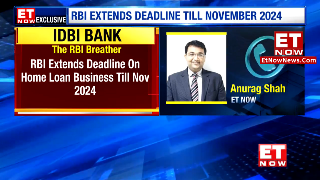 RBI Extends Deadline On IDBI S Home Loan Business By A Year ET NOW   106545358 