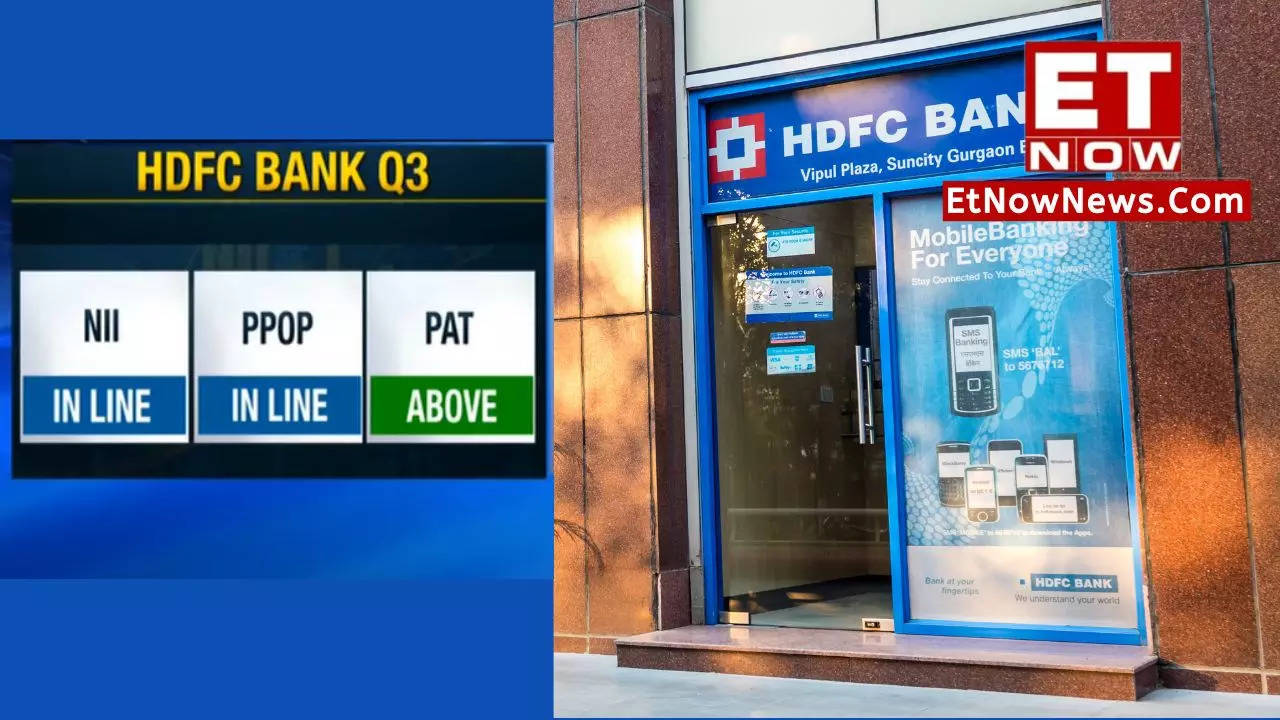 HDFC share price HDFC Bank stock TANKS 5.5 post Q3 results 2024 Good