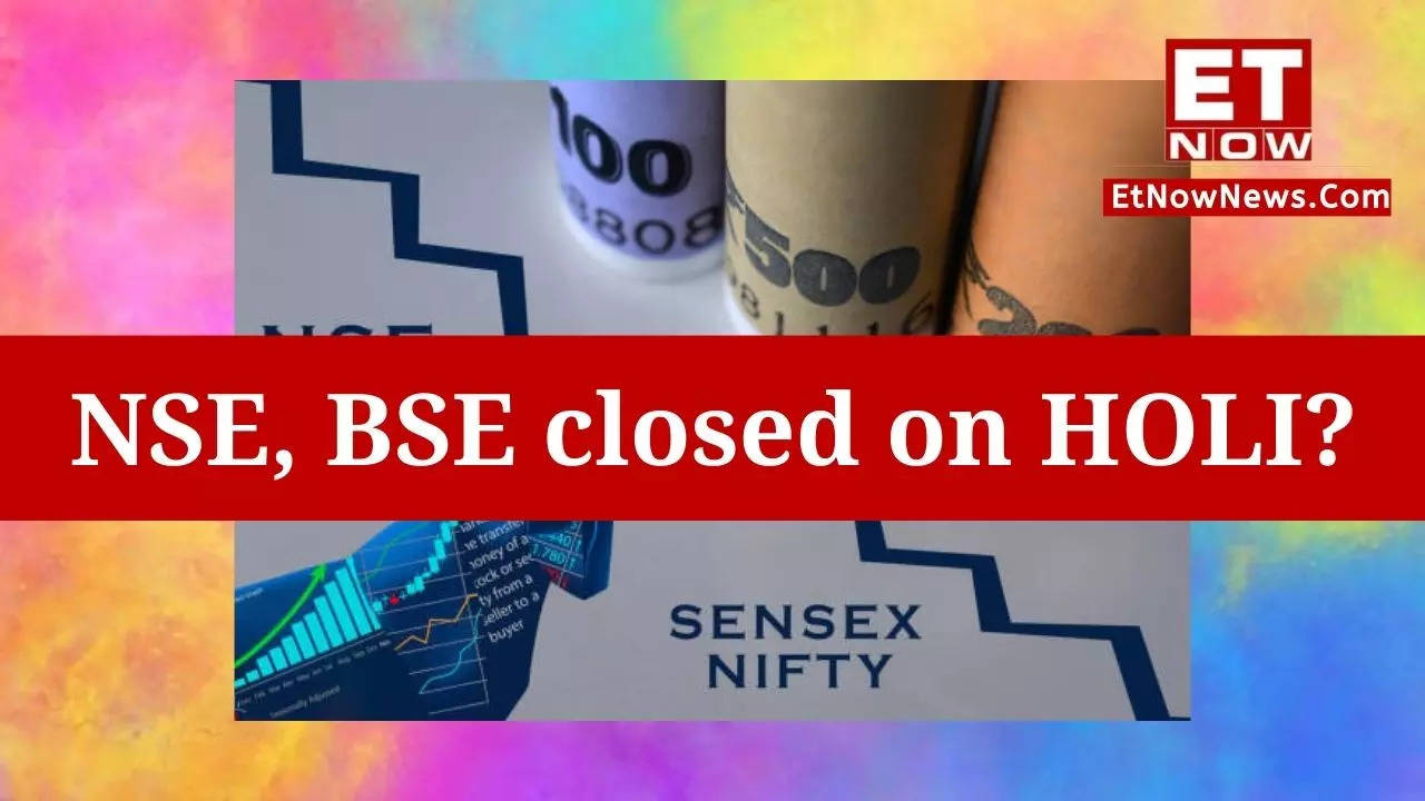 Stock Market News Stock Market Holiday Holi 2024 Why BSE, NSE are