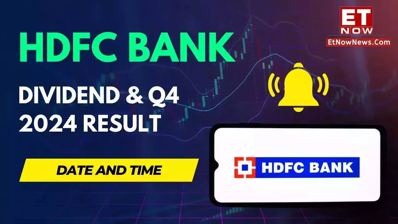 HDFC Bank Q4 Results 2024 Date And Time Dividend announcement