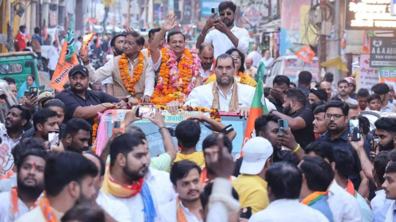 Lok Sabha Election 2024 Khali campaigns for BJP candidate Ramesh