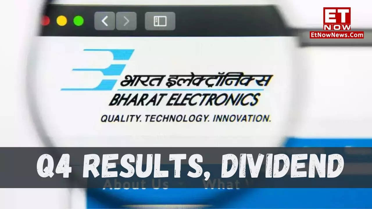 BEL dividend 2024 announcement in Q4 results today Bharat Electronics