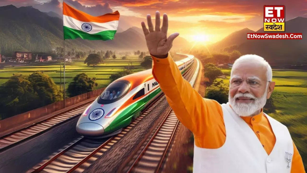 India First Bullet Train: तूफानी रफ्तार! पलक झपकते ही 250 KMPH - Latest ...