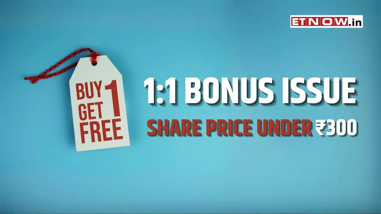 Buy 1 Get 1 Free! Stock Under Rs 300 Declares 1:1 Bonus Issue - Markets ...