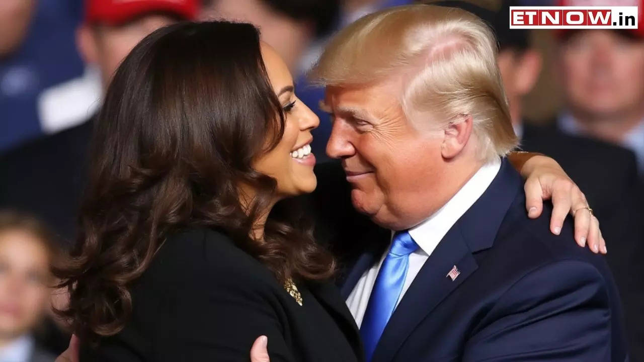 Donald Trump Kamala Harris AI Video