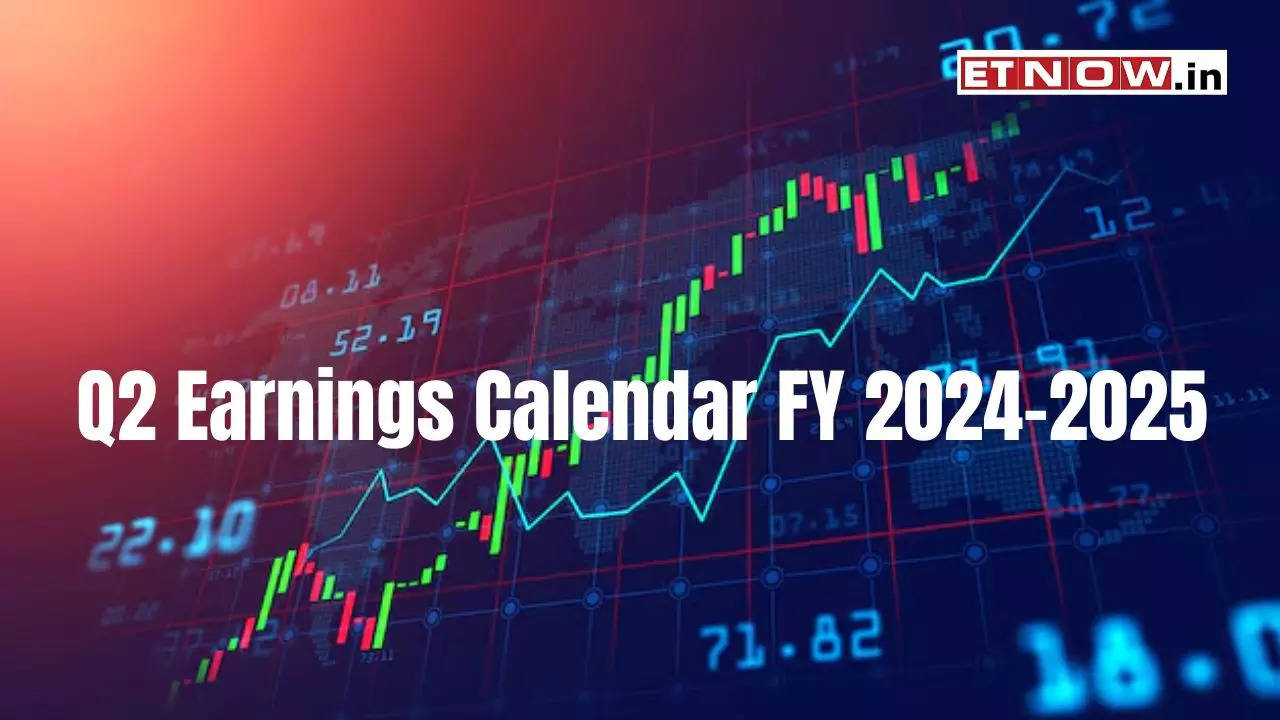 Q2 Earnings Calendar FY 20242025 TCS, IREDA, Tata Elxsi... FULL