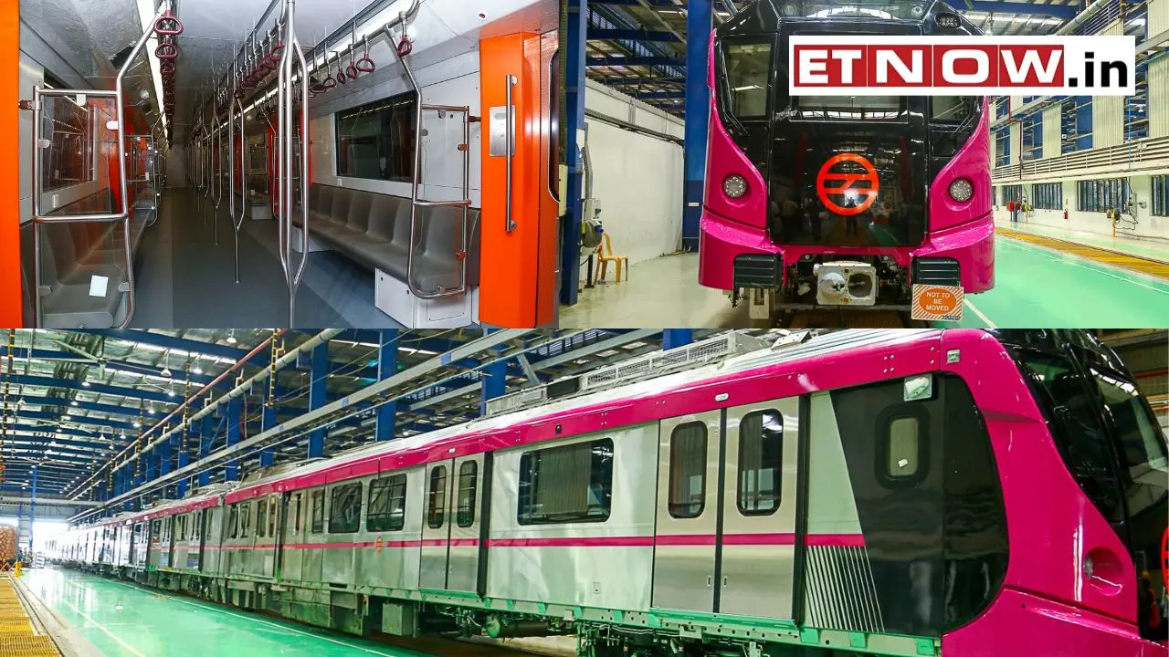 Alstom PHOTOS Delhi Metros 1st Make in India DMRC driverless trainset for phase 4  EXCLUSIVE