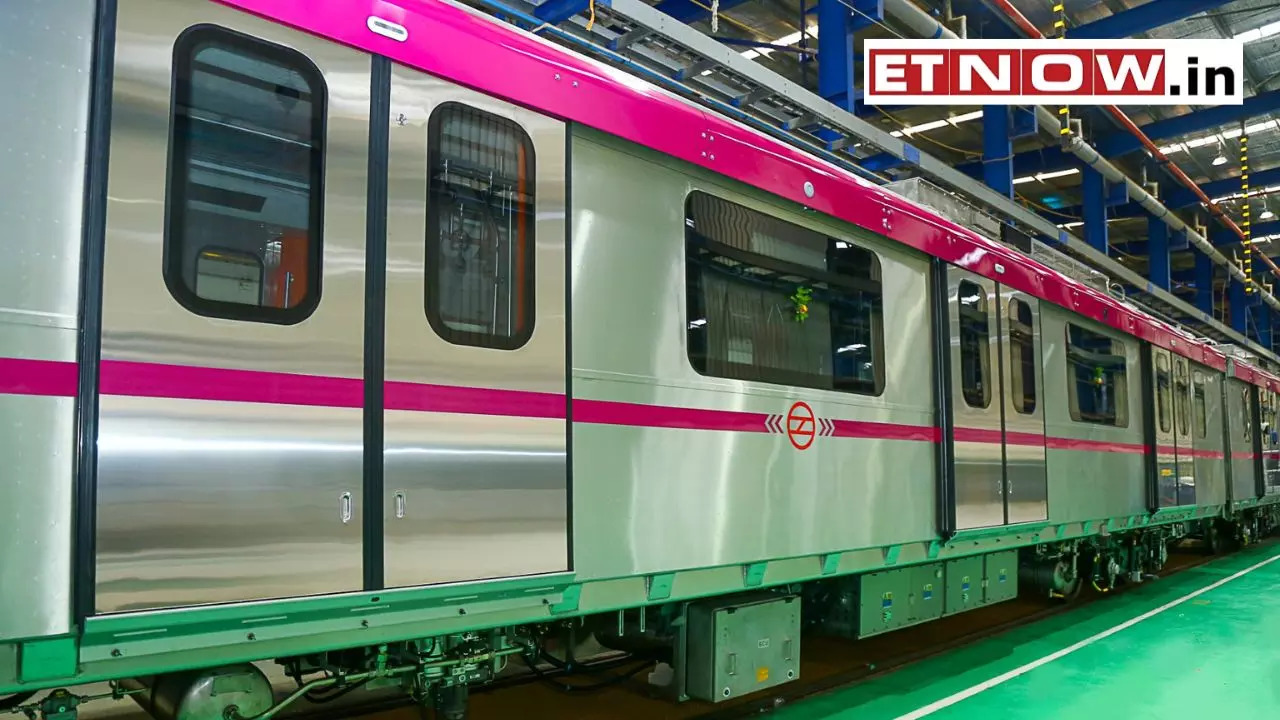 Delhi Metro Driverless Train Line