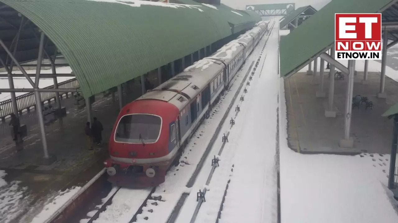 Banihal-Badgam Railway Route