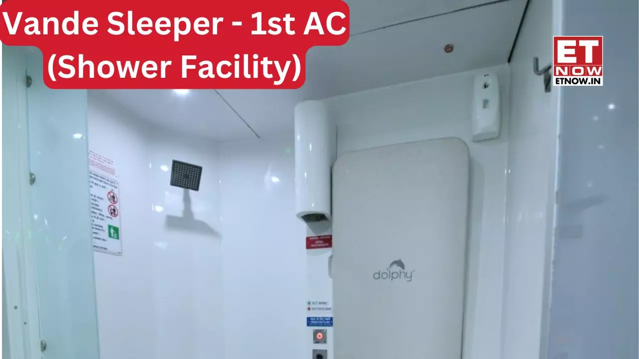 Vande Bharat Sleeper Train First Class AC - Shower Facility