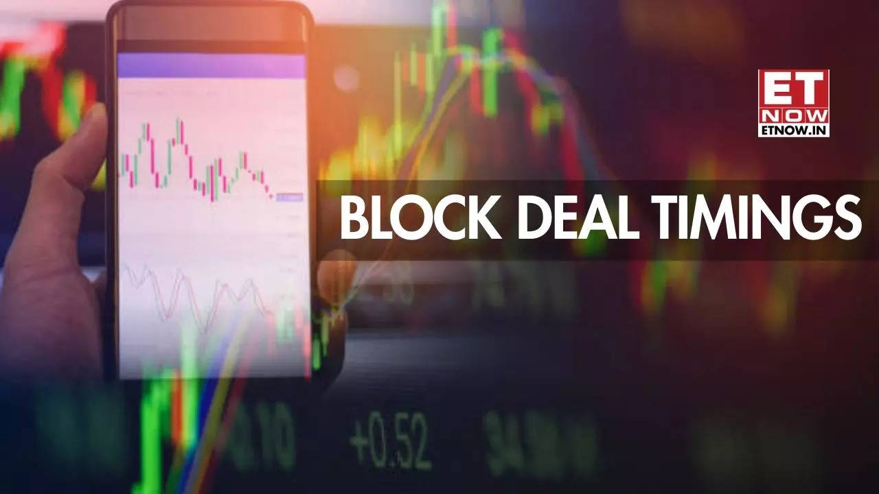 Block Deal Timings NSE, BSE Today When can block orders be placed on