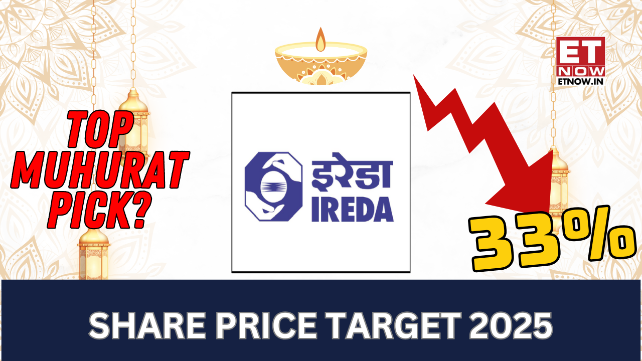 IREDA Share Price Target 2025 DOWN 33; is it a TOP Muhurat pick today? Markets ET Now