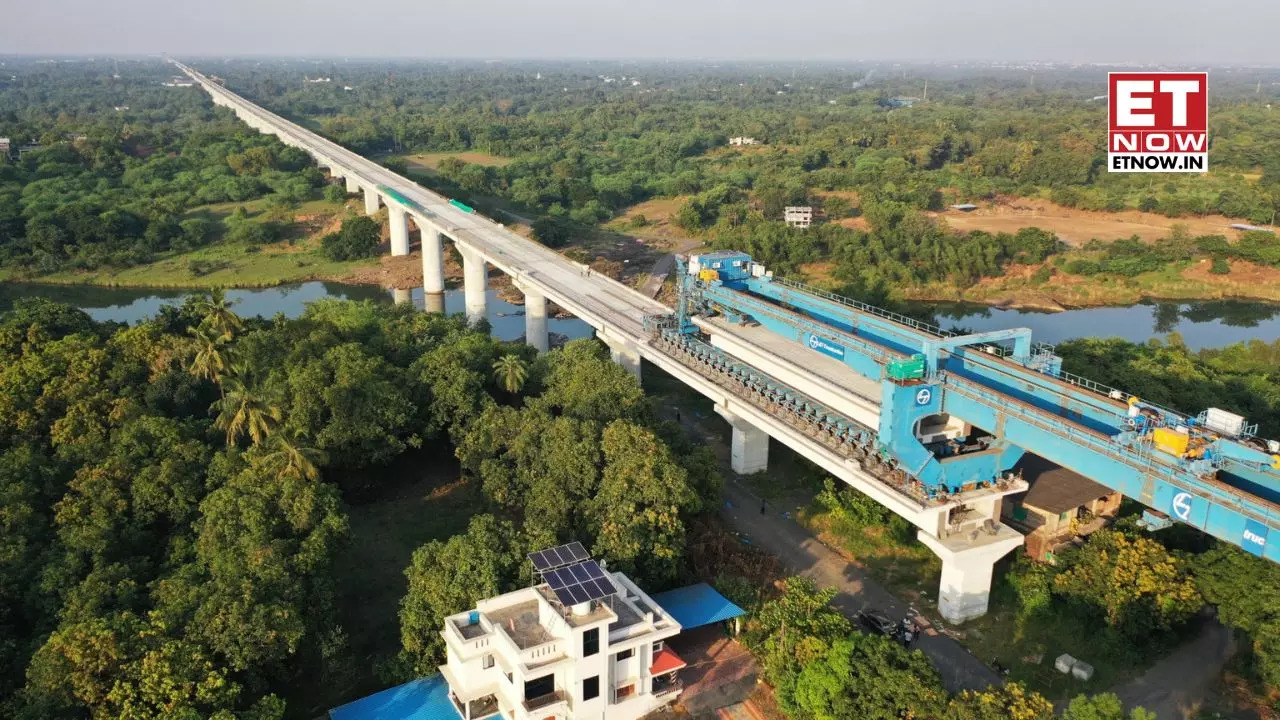 Bullet Train Project Construction of River Bridges