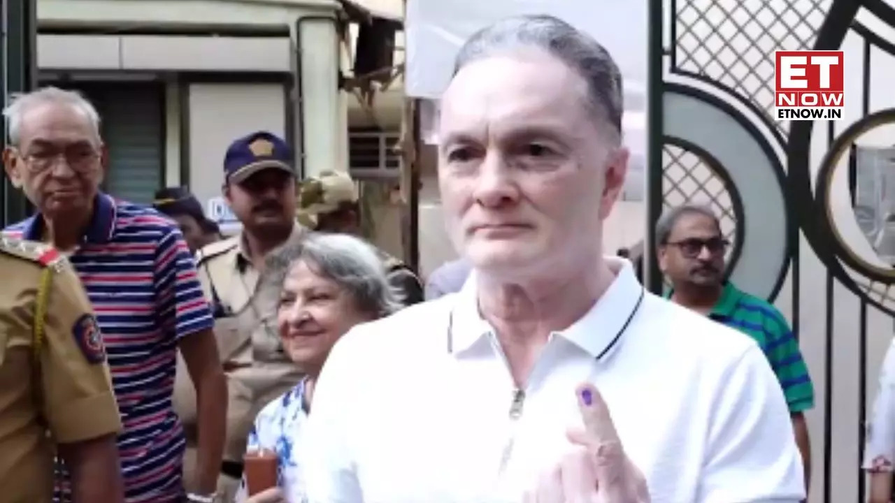 Maharashtra Election 2024 Raymond Group CMD Gautam Singhania casts his vote in Mumbai