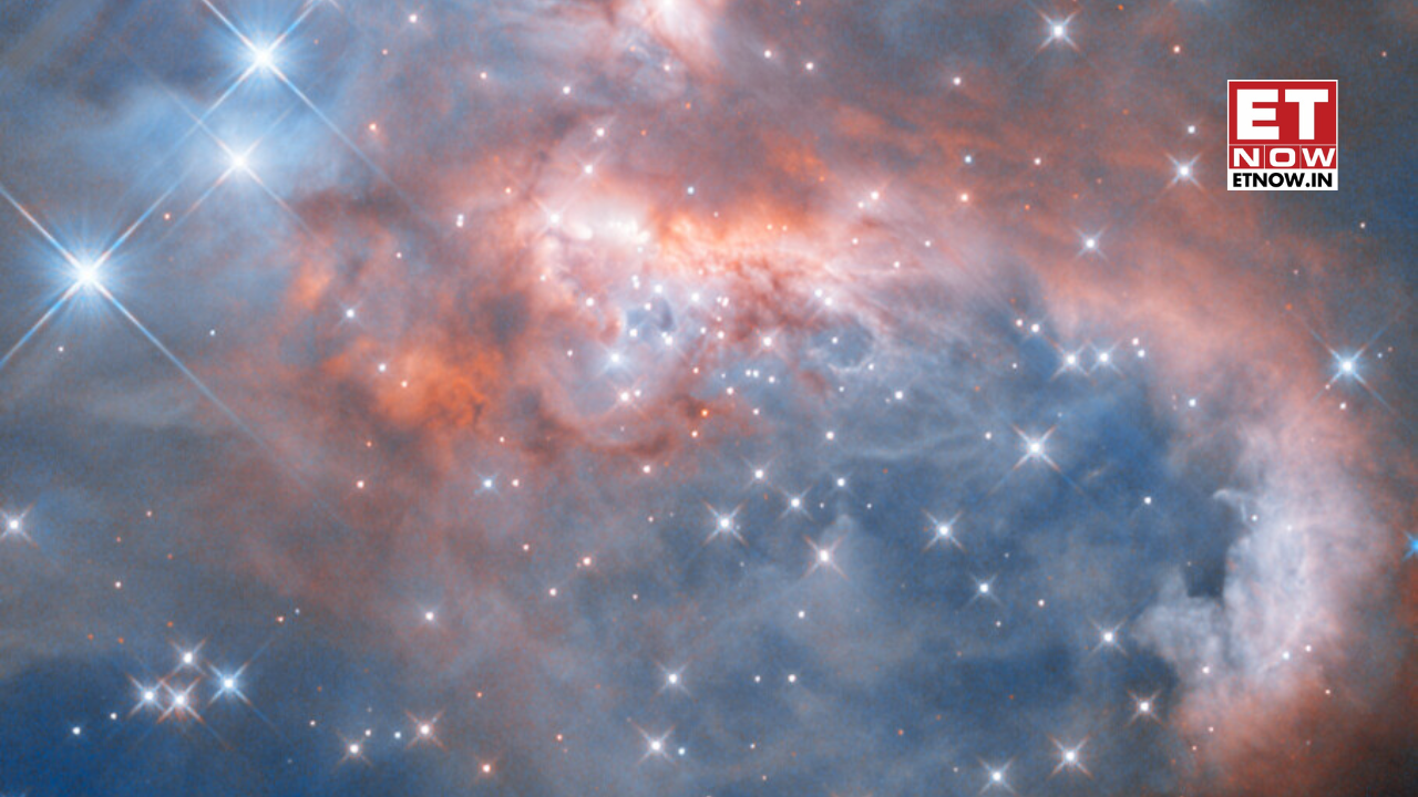 Infant Stars Transforming a Nebula