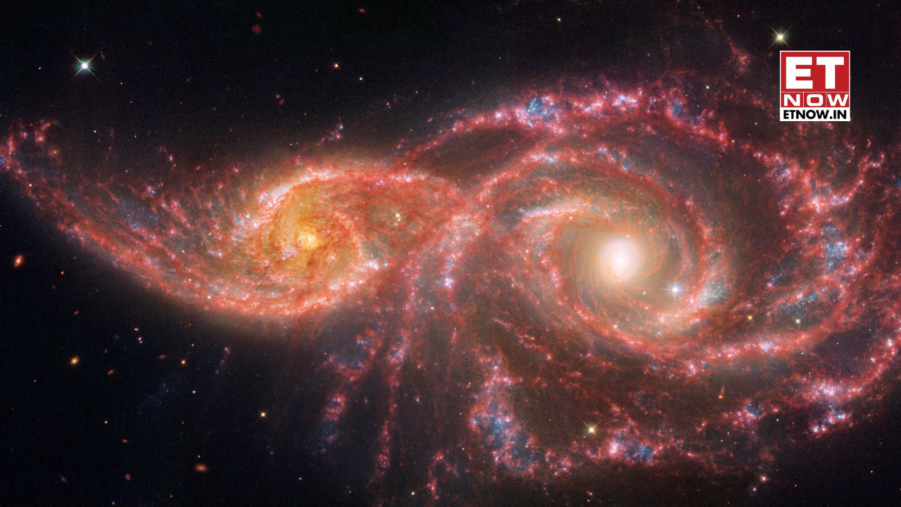 NASAs Webb Hubble Examine Galaxy Pair