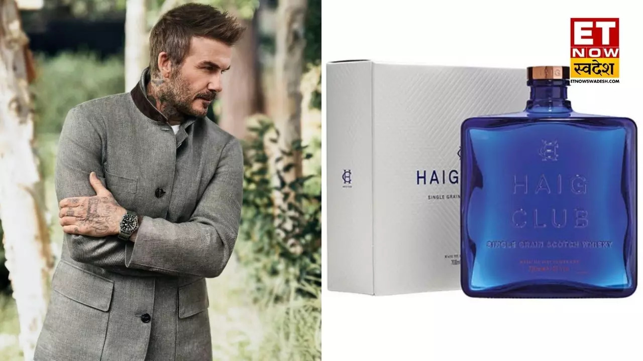 David Beckham  Haig Club Whiskey 