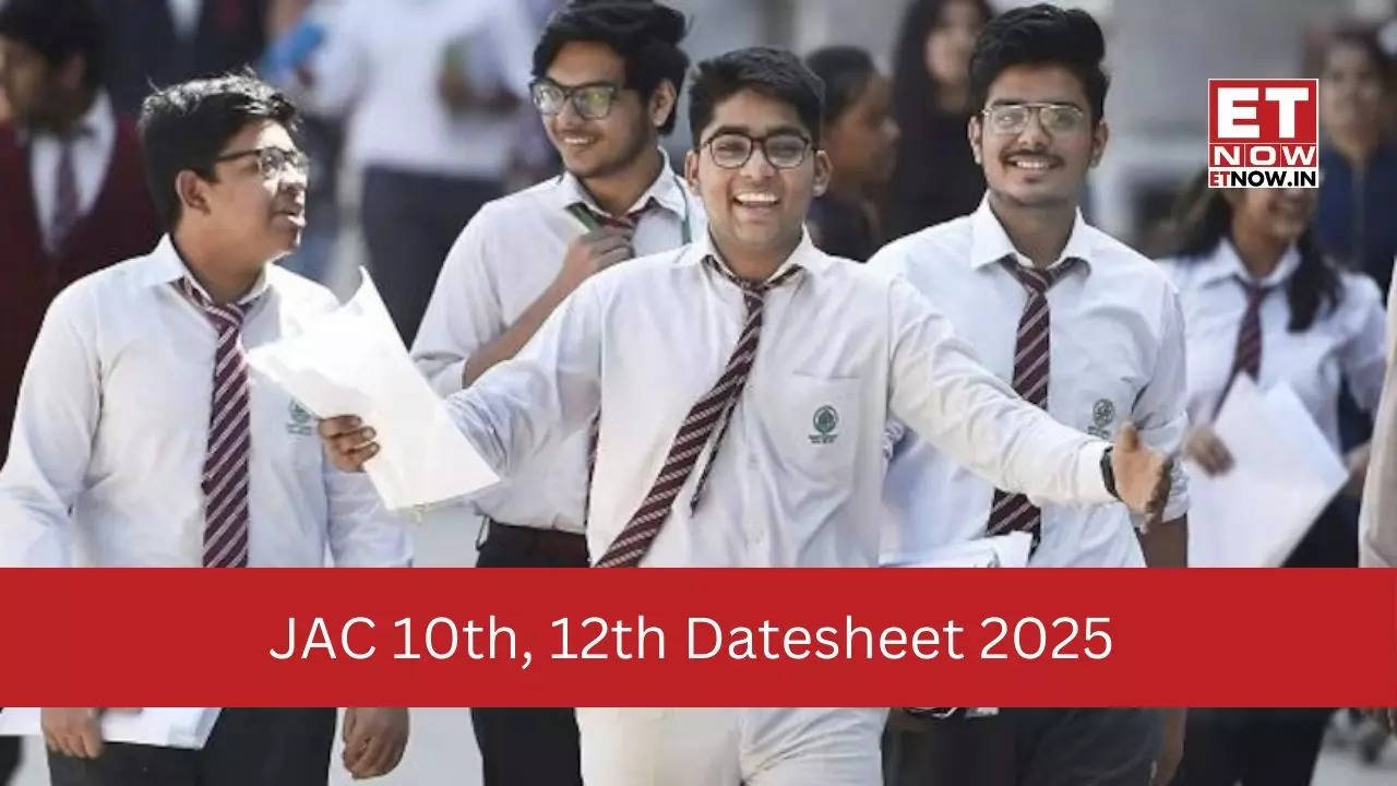 JAC announces Class 10, 12 exams schedule 2025; Check date sheet