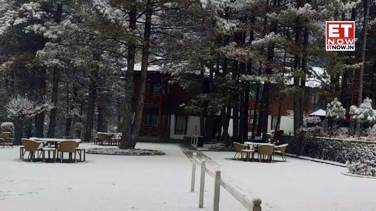 Snowfall in Kashmir