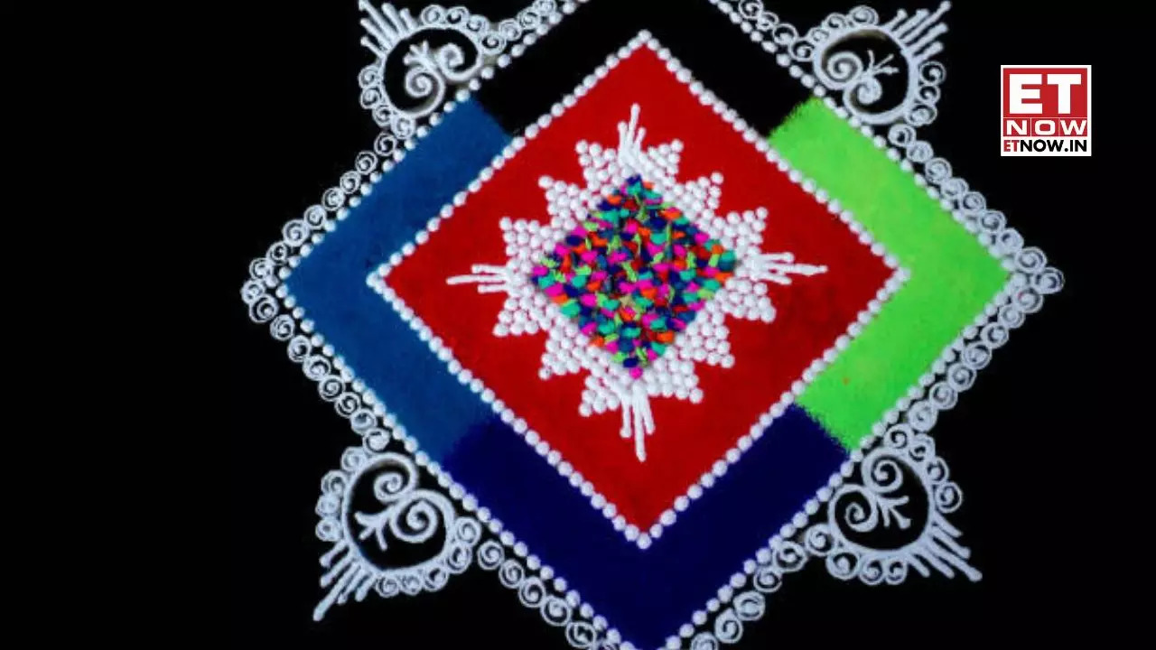 Easy Rangoli Design for New Year 2025: Muggulu, Kolam, Alpana, and ...