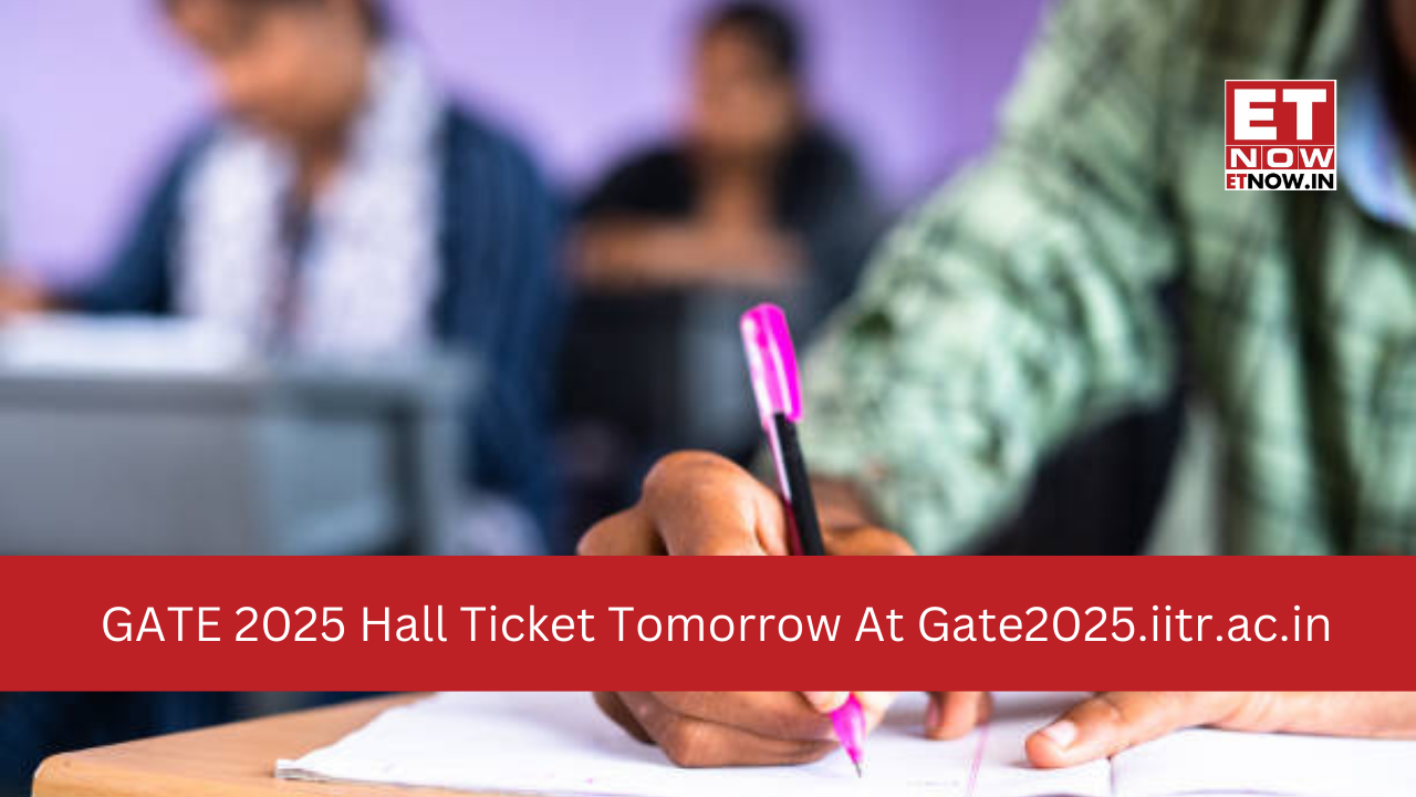 GATE 2025 Admit Card at gate2025.iitr.ac.in tomorrow; How to download