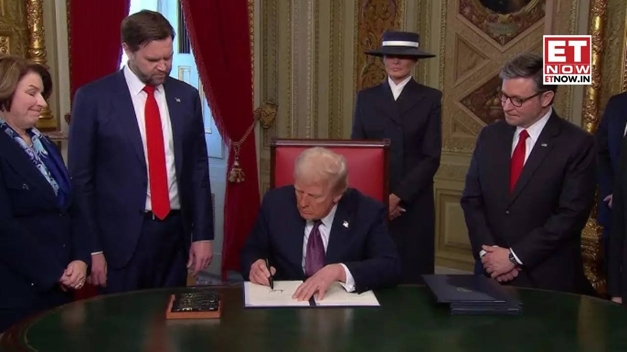 Donald Trump Executive Orders 2025 FULL List News ET Now