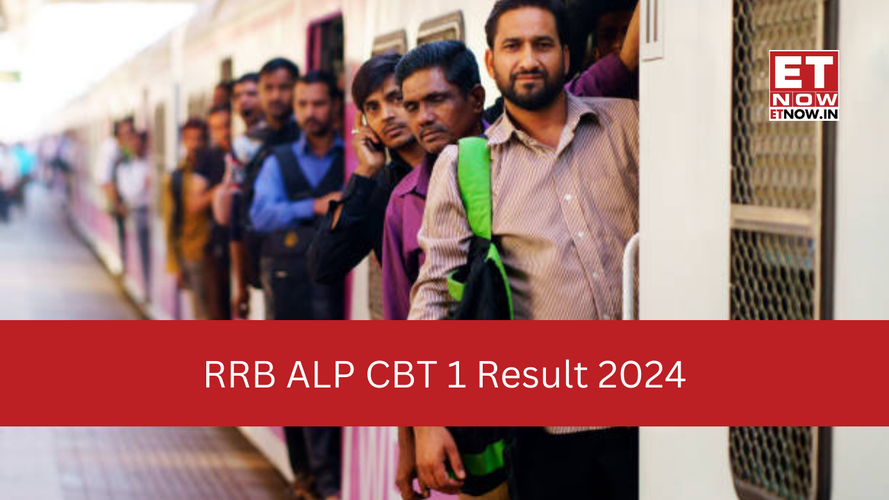 Rrb alp CBT 1 result 2024