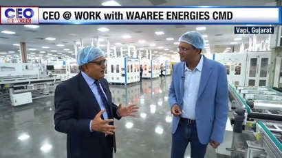 What makes India's biggest solar panel maker Waaree Energies a global choice? CMD Hitesh Chimanlal Doshi answers – IPO plans, competition and more | CEO @ Work | FULL INTERVIEW