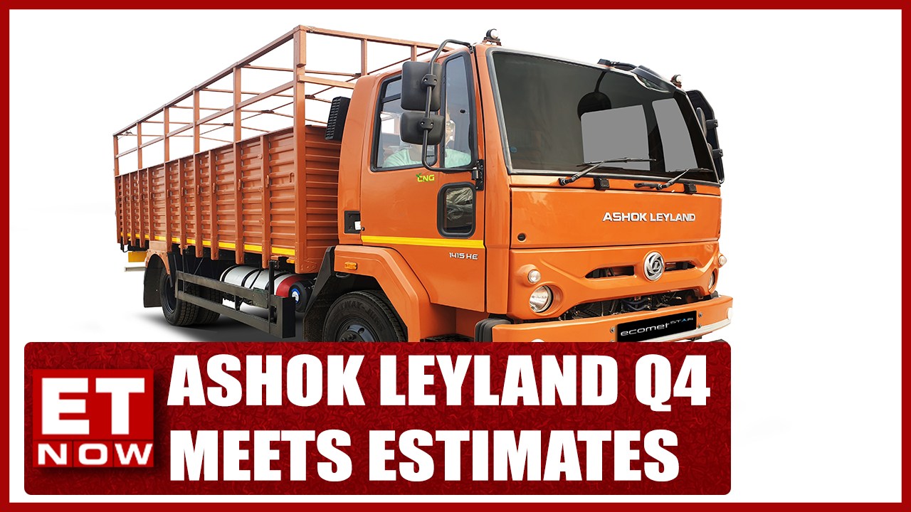 Ashok Leyland Q4 Meets Estimates MD & CEO Shenu Agarwal Talks About