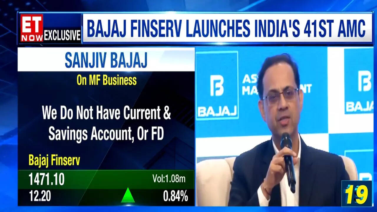 Does Bajaj Finserv aspire to bank? MD Sanjiv Bajaj answers ET