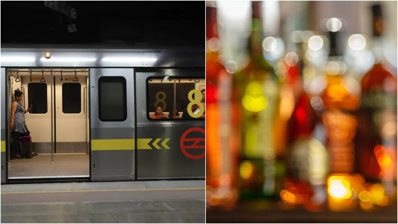 Liquor bottles allowed in Delhi metro? No confusion now! Hic, hic