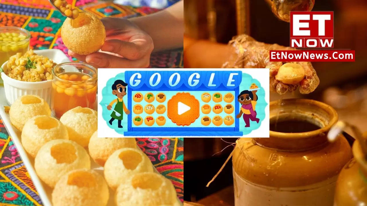 Google Doodle celebrates Pani Puri - Times of India