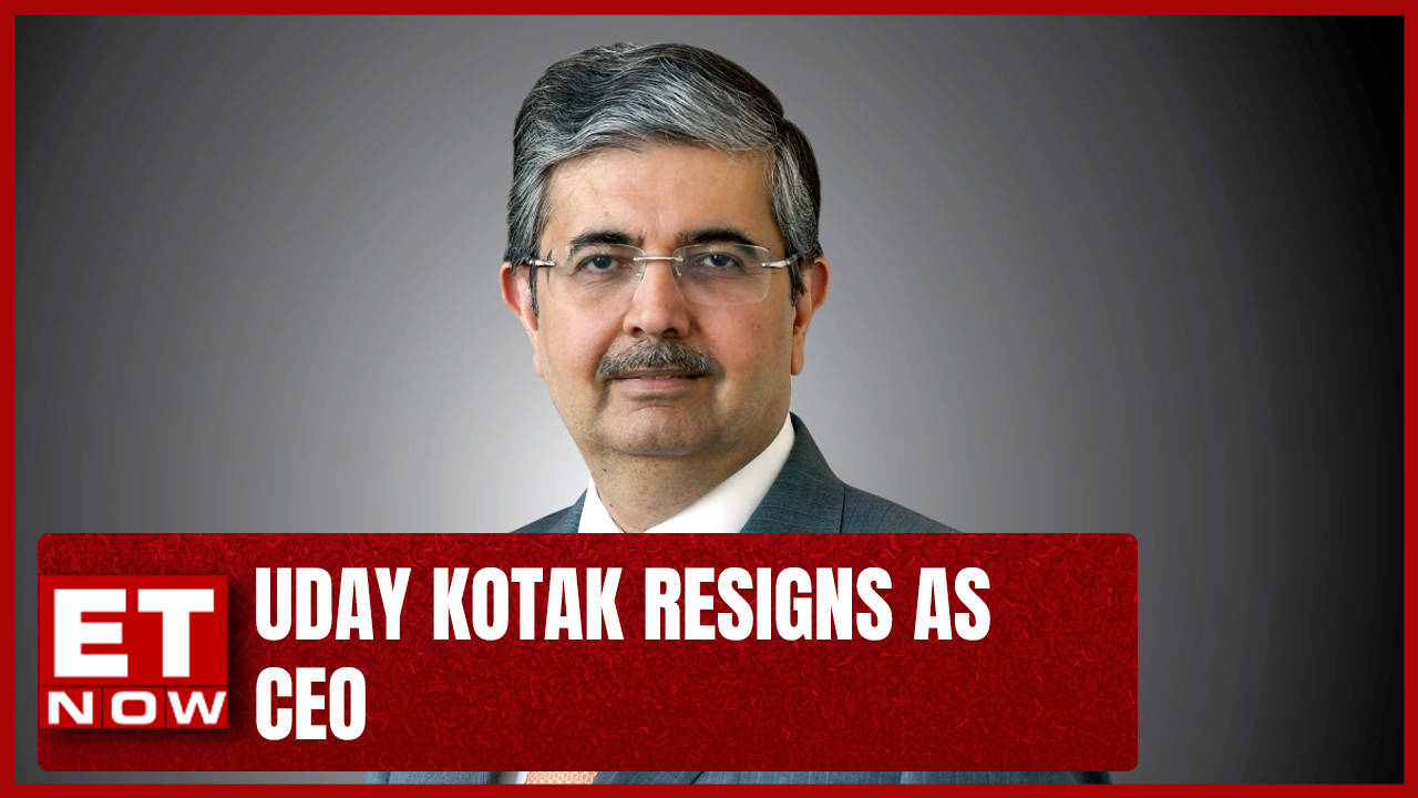 Editors Take Uday Kotak Resigns As Md And Ceo Of Kotak Mahindra Bank Market News Shows News 2942