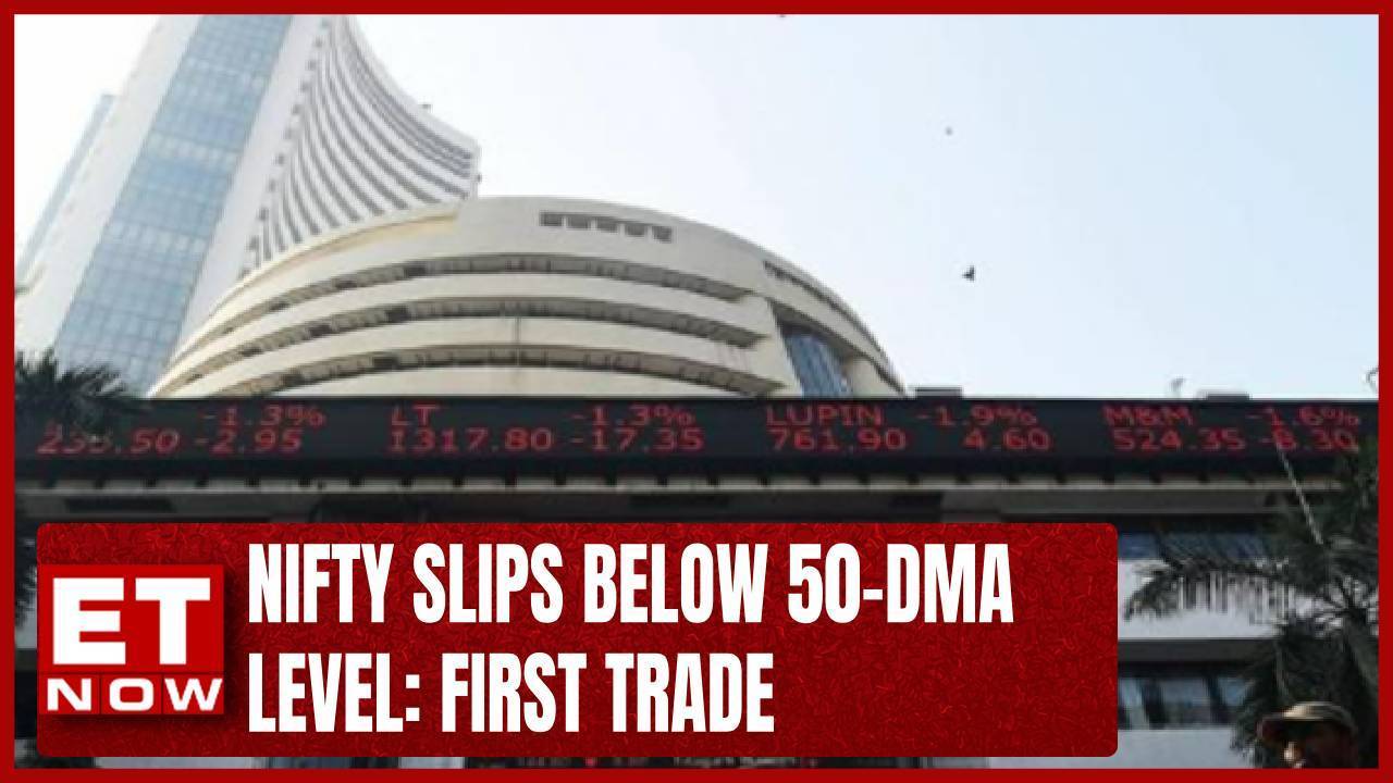 Nifty Slips Below DMA Level Sensex Falls Over Points Vedanta Drops First Trade