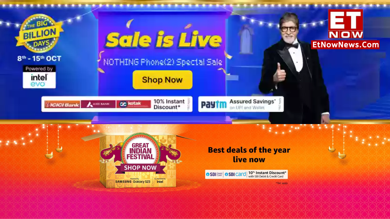 Flipkart Big Billion Days Sale vs Amazon Great Indian Festival Which