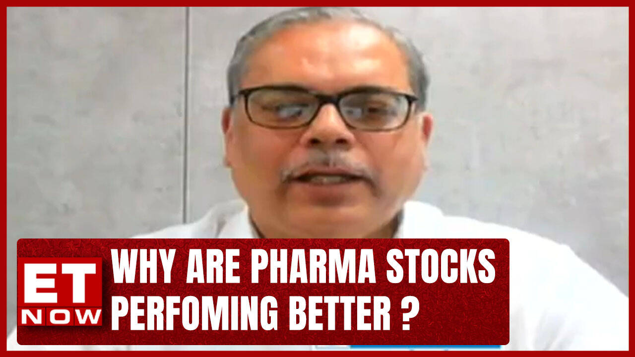 Why Are Pharma Stocks Perfoming Better When Market Is Low? Anand Tandon Videos News, Times Now