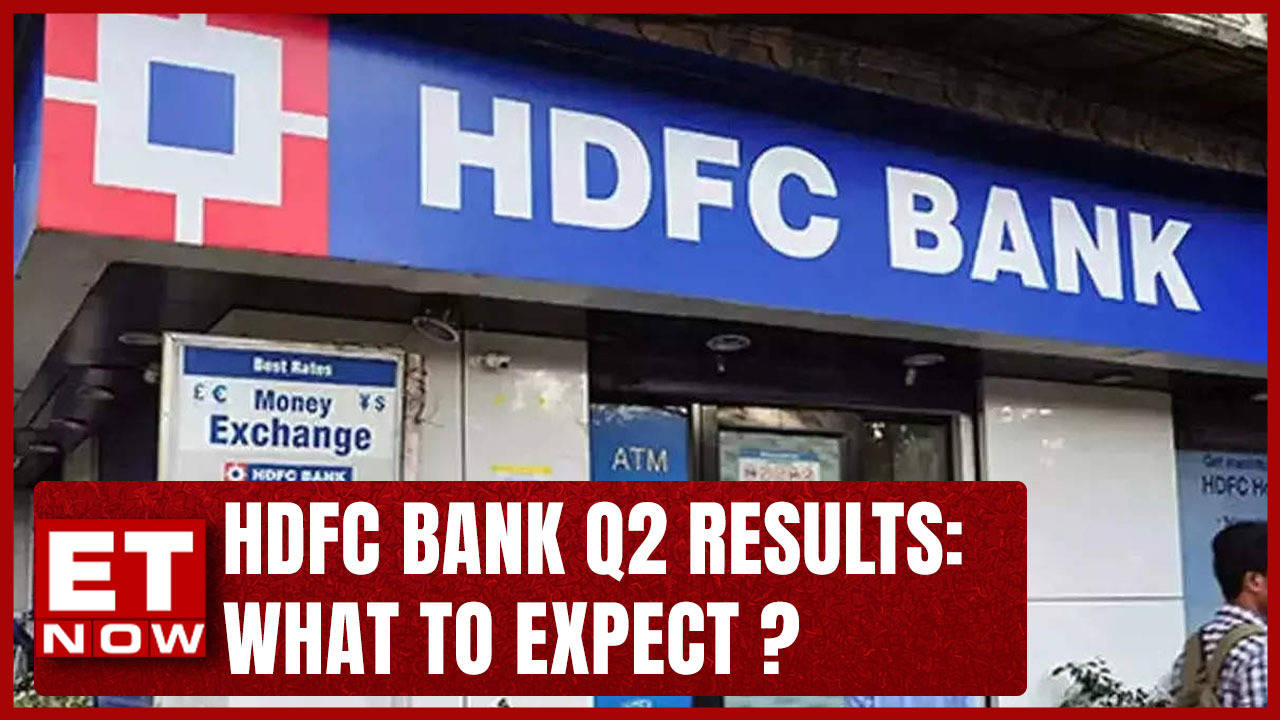 Hdfc Bank Q2 2024 Quarterly Results 2023 What To Expect Santanu Chakrabarti Videos News