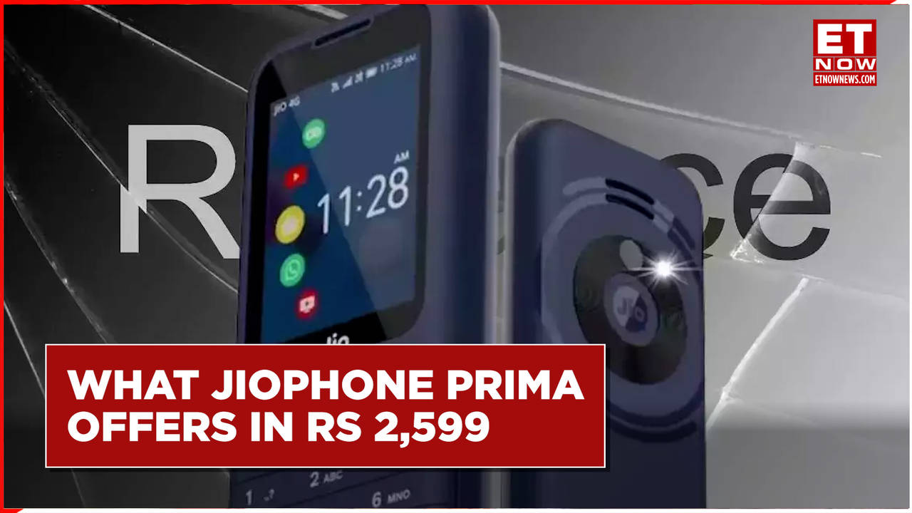 Jio Launches JioPhone Prima 4G At Rs 2,599: Here's What It Offers ...