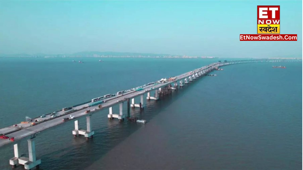 Indias Longest Sea Bridge MTHL mumbai trans harbour link shri atal ...